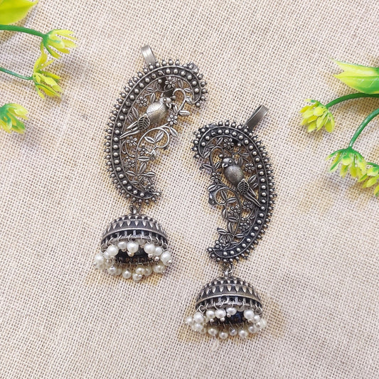 "Cranz" Silver Look Alike Earcuffs