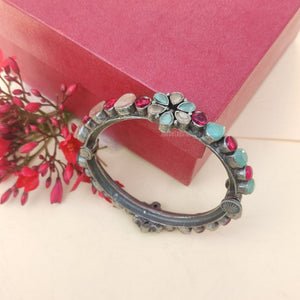 “Ore” Silver Look Alike Oxidised Kada “Ore” Silver Look Alike Oxidised Kada