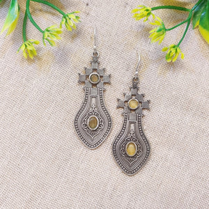 "Miska" Silver Look Alike Danglers "Miska" Silver Look Alike Danglers