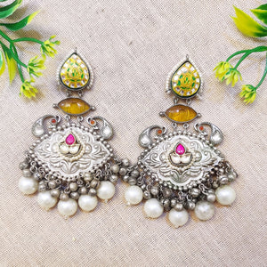 heavy silver earrings heavy silver earrings