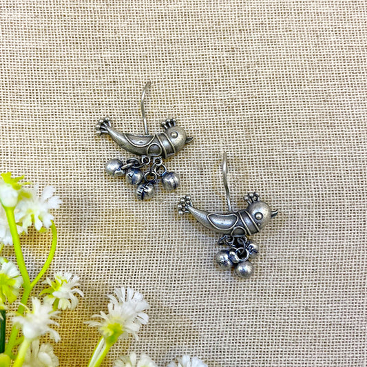 "Solstice" Silver Look Alike Dangler