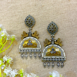 Dual Tone Earrings Dual Tone Earrings