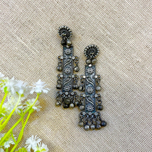 Oxidised ghnugroo Earring Oxidised ghnugroo Earring