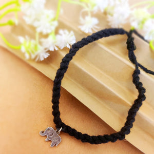 "Elant" Silver Look Alike Nazariya/Thread Anklet "Elant" Silver Look Alike Nazariya/Thread Anklet