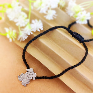 "Doggy" Silver Look Alike Nazariya/Thread Anklets "Doggy" Silver Look Alike Nazariya/Thread Anklets