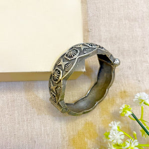 oxidized silver kada oxidized silver kada