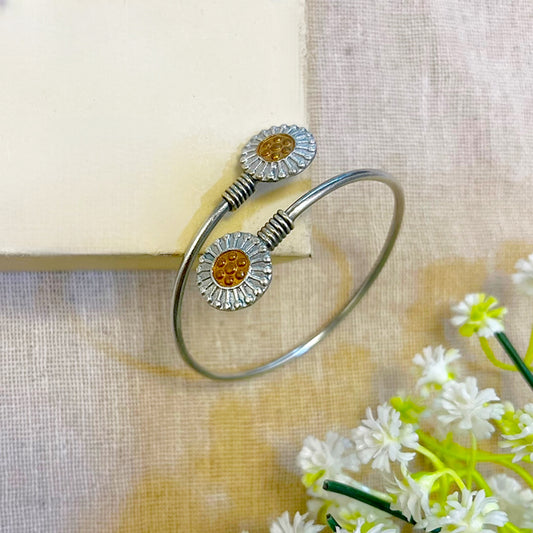 "Vamika" Silver Look Alike Dual Tone Bracelets