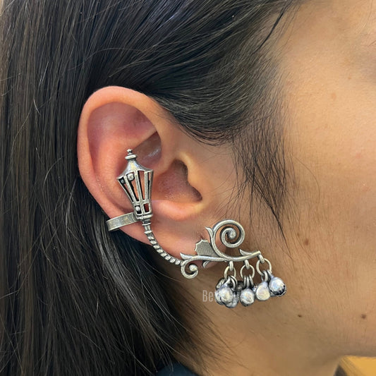 "Kenz" Silver Look Alike Earcuffs