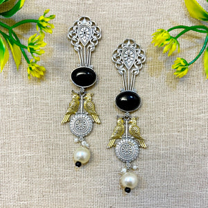 Dual Tone Earrings jewellery Dual Tone Earrings jewellery