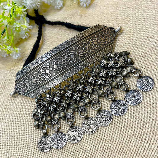 "Soul" Silver Look Alike Choker