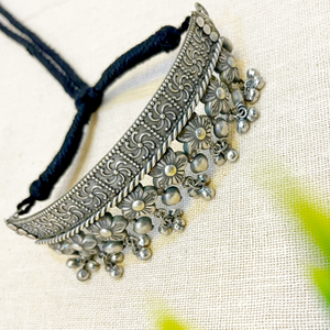 Oxidised choker set Oxidised choker set
