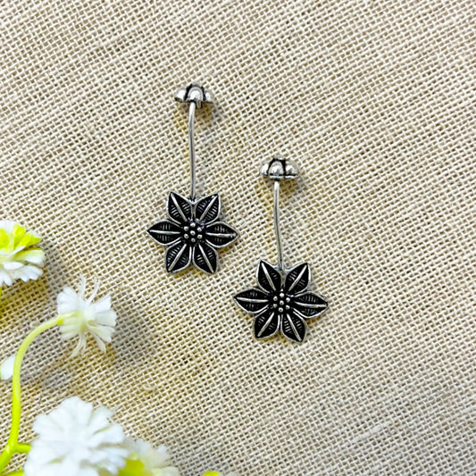 "Sunflower" Silver Look Alike Earcuff