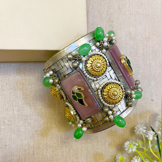 "Krantika"Silver Plated Handcuffs