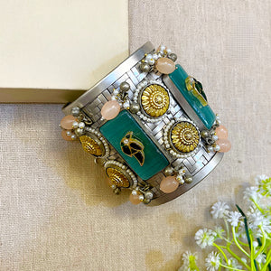 "Krantika"Silver Plated Handcuffs "Krantika"Silver Plated Handcuffs