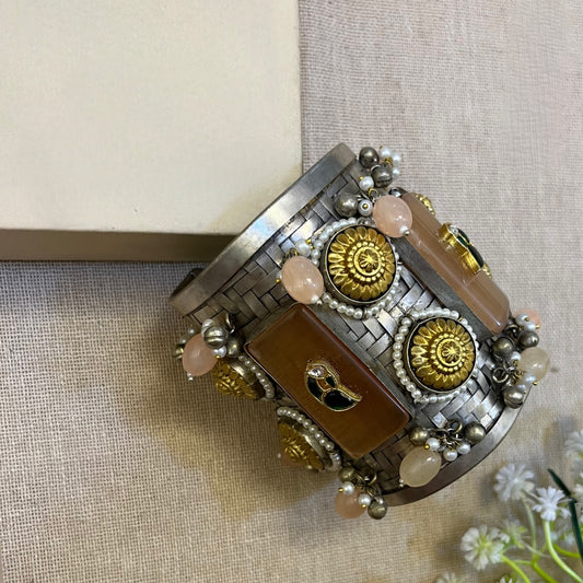 "Krantika"Silver Plated Handcuffs