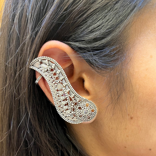 Full Ear Cuff Silver