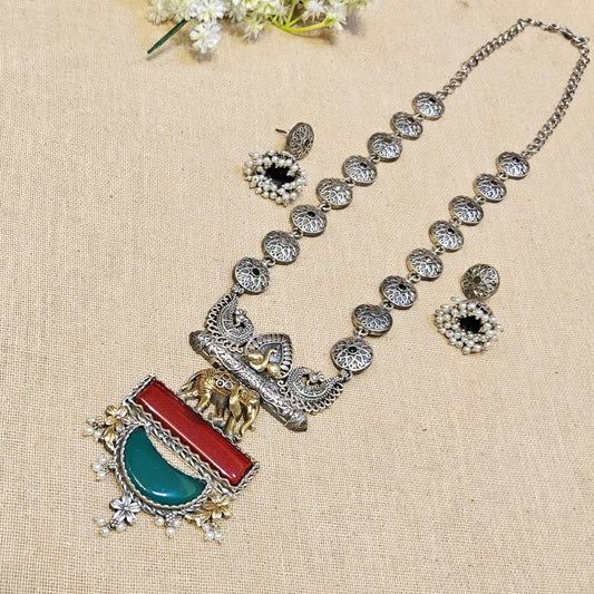 oxidised Necklace