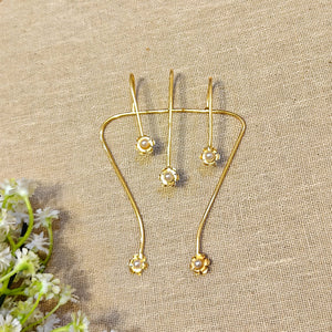 Golden Haath phool Bracelet Golden Haath phool Bracelet