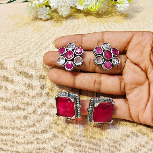 emerald earcuff for garba