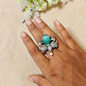 "Vintage"Silver Look Alike Oxidized Ring "Vintage"Silver Look Alike Oxidized Ring
