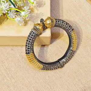"Azure" Silver Look Alike Dual Tone Kada "Azure" Silver Look Alike Dual Tone Kada