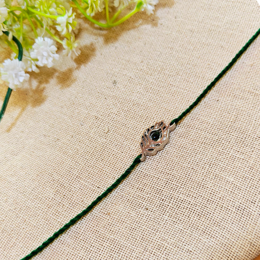 "Krishna" Silver Look Alike Rakhi