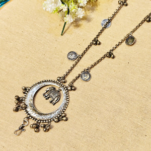"Solara"Silver Look Alike Oxidized Mobile Chain "Solara"Silver Look Alike Oxidized Mobile Chain