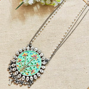 "Fish"Silver Look Alike Oxidized MobileChain "Fish"Silver Look Alike Oxidized MobileChain