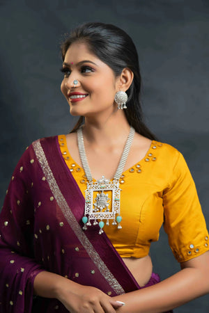 Silver oxidised jewellery for navratri Silver oxidised jewellery for navratri