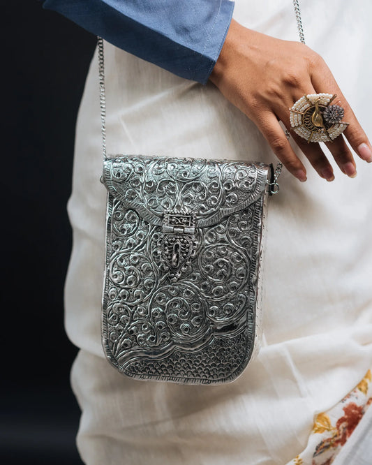 “Seerat” Silver Look Alike Sling