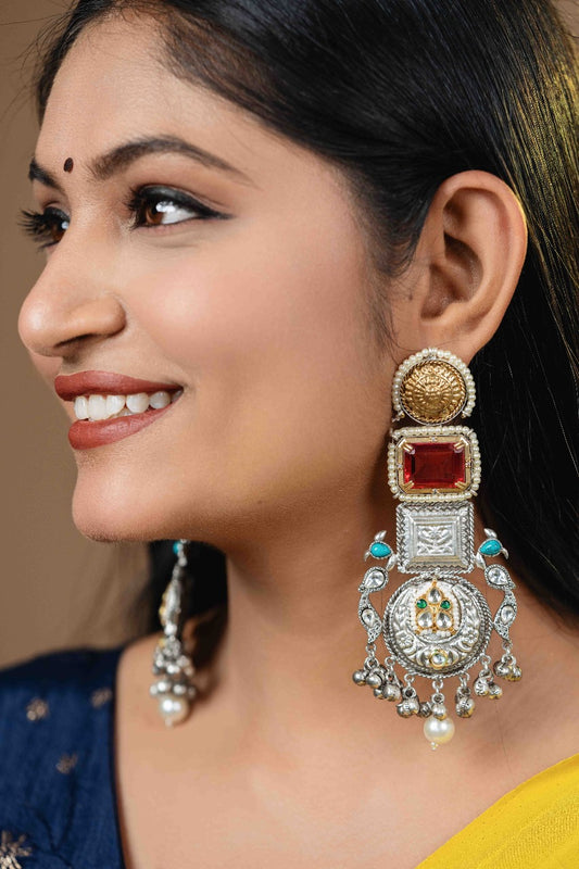 "Shanaya" Silver Plated Earring
