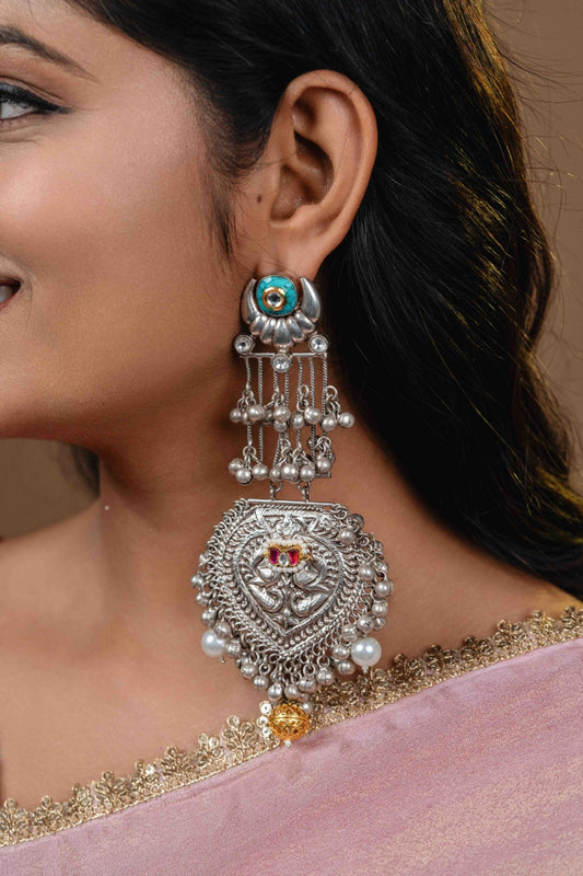 "Lichi" Silver Plated Earring