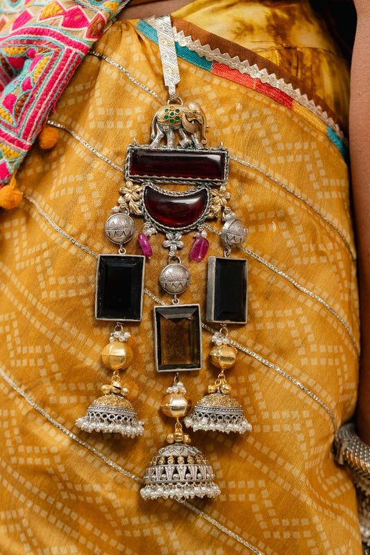 "Travintage" Silver look Alike Dual Tone Juda