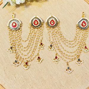 "Aarohi" Look Alike Dual Tone Stone Earring "Aarohi" Look Alike Dual Tone Stone Earring