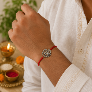 "Lord" Silver Look Alike Rakhi "Lord" Silver Look Alike Rakhi
