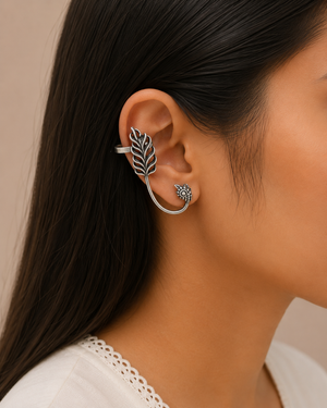 "Bloom" Morpankh Oxidised Earcuff "Bloom" Morpankh Oxidised Earcuff