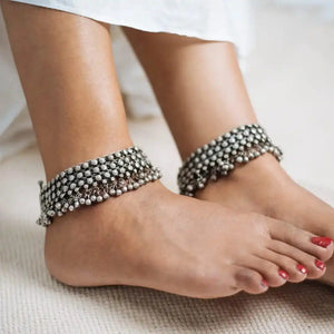 “Nazakat” Silver Look alike Payal “Nazakat” Silver Look alike Payal