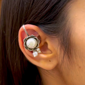 silver earcuff silver earcuff