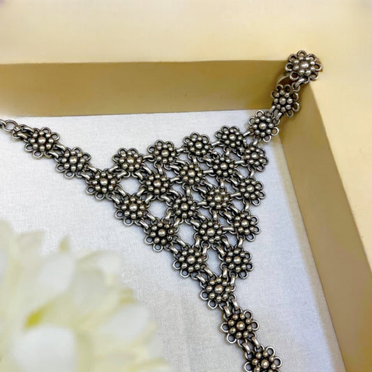 "Pocha" Silver Look Alike Bracelet