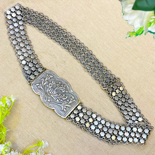 "Vert" Silver Look Alike Waistbelt