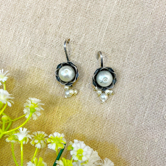 "Nanda" Silver Look Alike Bugadi Earcuff