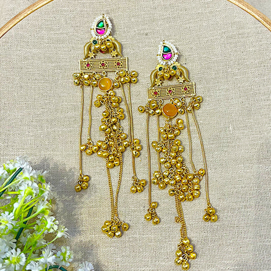 Kundan Kashmiri Earrings