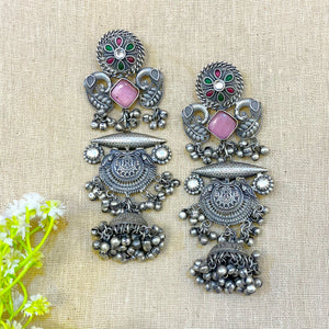 light pink stone earrings light pink stone earrings