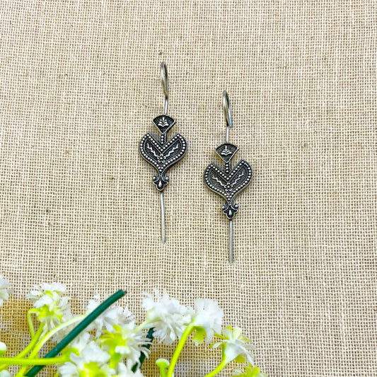 "Moonveil" Silver Look Alike Earcuffs