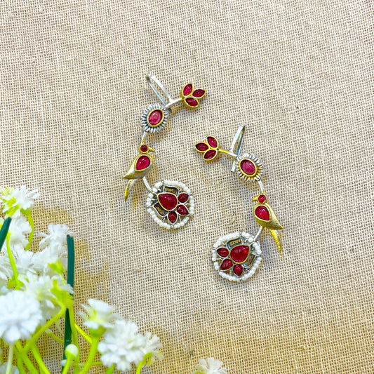 "Solmist" Silver Look Alike Earcuff