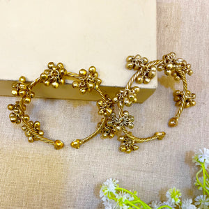 golden ghungroo bangles golden ghungroo bangles