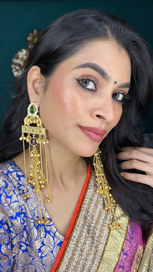 Why Kashmiri Earrings Are Stealing the Spotlight This Season