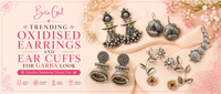 Oxidised Earrings & Earcuffs
