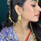 traditional earrings with long chain
