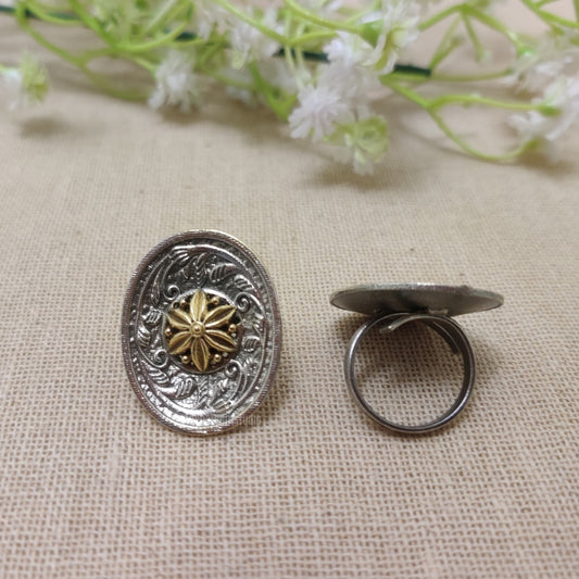 Dual Tone Finger ring